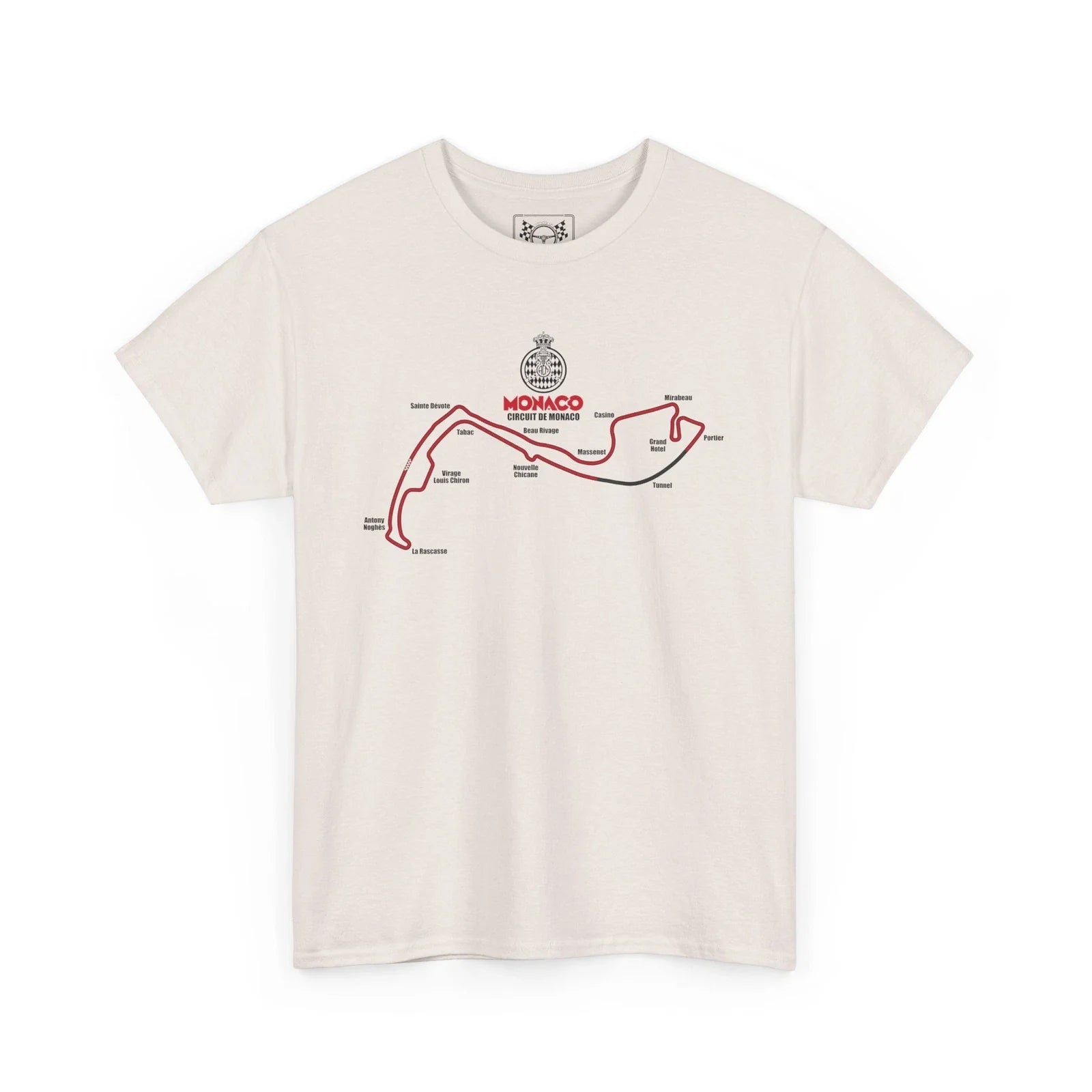 Monaco GP Circuit Map T-Shirt - Street Race Track Tee - Formula Racing Fans Gift Unisex T-shirt, Sweatshirt, Hoodie, Long Sleeve Tee - T-Shirt, Sweatshirt, Hoodie