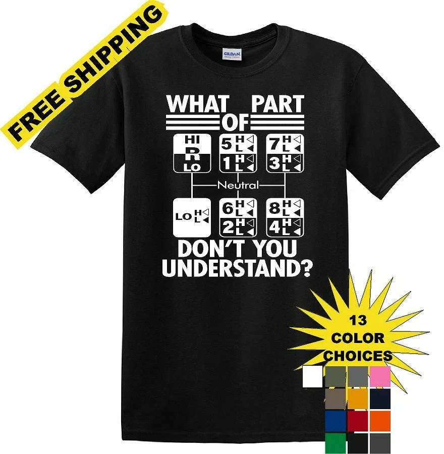 Gear Shift Language - Funny shirt - short sleeved T-shirt Unisex T-shirt, Sweatshirt, Hoodie, Long Sleeve Tee - T-Shirt, Sweatshirt, Hoodie