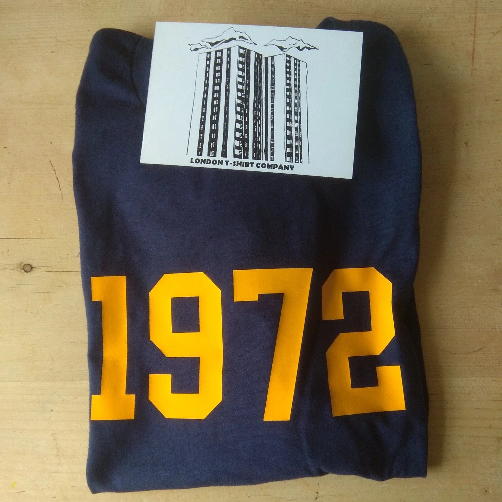 1972 T-Shirt - 70s Tour Date, Retro, Varsity College Style, Various Colours Unisex T-shirt, Sweatshirt, Hoodie, Long Sleeve Tee - T-Shirt, Sweatshirt, Hoodie