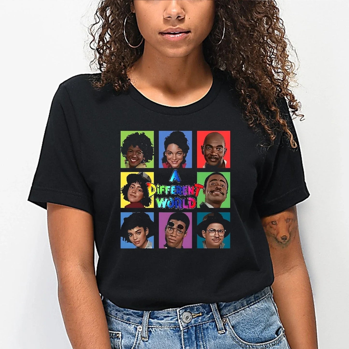 Funny A Different World Casts Tee, A Different World TV Show T-shirt Nostalgia Unisex T-shirt, Sweatshirt, Hoodie, Long Sleeve Tee - T-Shirt, Sweatshirt, Hoodie