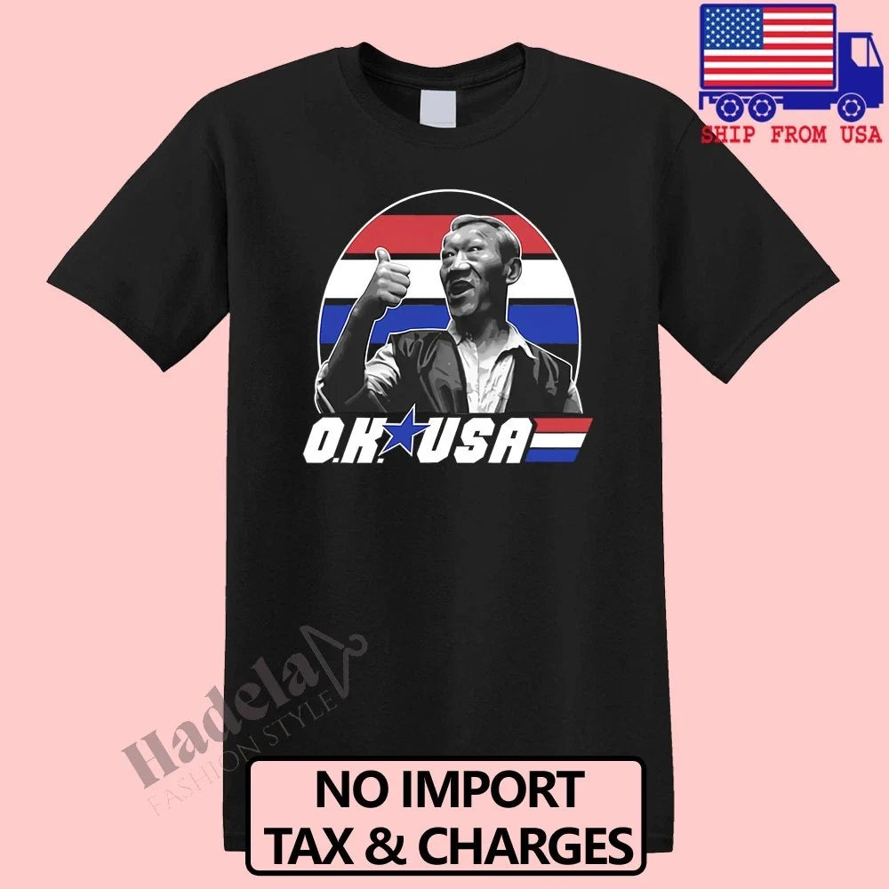Bloodsport Movie OK USA Men's Black Size S-5XL Unisex T-shirt, Sweatshirt, Hoodie, Long Sleeve Tee - T-Shirt, Sweatshirt, Hoodie