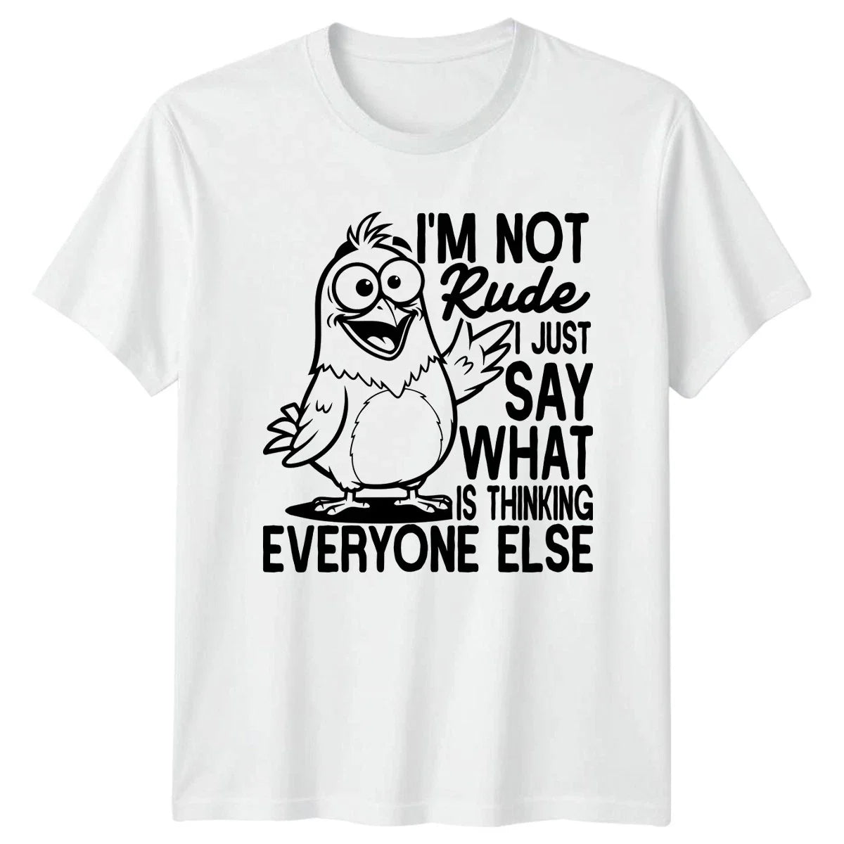 Im Not Rude I Just T-Shirt Bird Lovers Sarcastic Quote 2026 Gift For Him And Her Unisex T-shirt, Sweatshirt, Hoodie, Long Sleeve Tee - T-Shirt, Sweatshirt, Hoodie