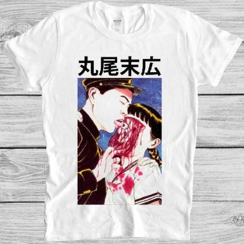 Suehiro Maruo T Shirt Eyeball Lick Cult Japanese Anime Manga Horror Tee 2385 Unisex T-shirt, Sweatshirt, Hoodie, Long Sleeve Tee - T-Shirt, Sweatshirt, Hoodie