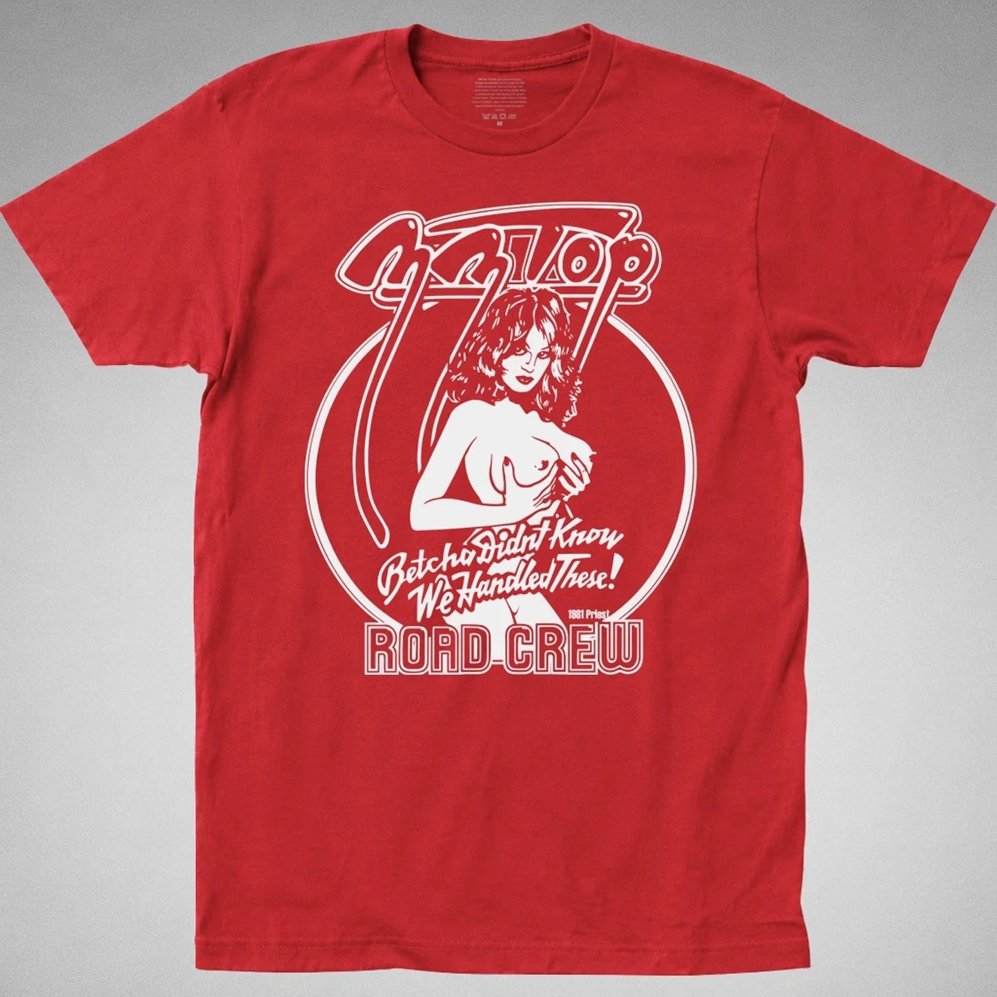 ZZ Top ROAD CREW T-SHIRT Band Tee tour Classic rock handled these 81 70s 80s Unisex T-shirt, Sweatshirt, Hoodie, Long Sleeve Tee - T-Shirt, Sweatshirt, Hoodie