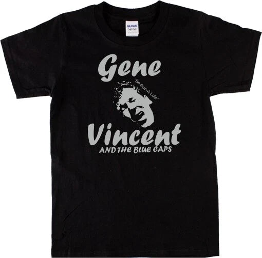Gene Vincent 'Be Bop A Lula' T-Shirt - 1950's Rock'n'Roll, Rockabilly, S-XXL Unisex T-shirt, Sweatshirt, Hoodie, Long Sleeve Tee - T-Shirt, Sweatshirt, Hoodie