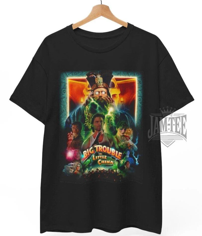 Big trouble in little china T-shirt, The three storms, Jack Burton Unisex Tee Unisex T-shirt, Sweatshirt, Hoodie, Long Sleeve Tee - T-Shirt, Sweatshirt, Hoodie