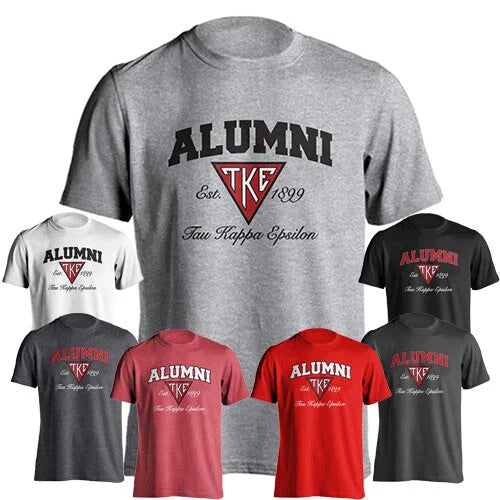 Tau Kappa Epsilon TKE Alumni Design House Plate Logo Short Sleeve T-Shirt Unisex T-shirt, Sweatshirt, Hoodie, Long Sleeve Tee - T-Shirt, Sweatshirt, Hoodie