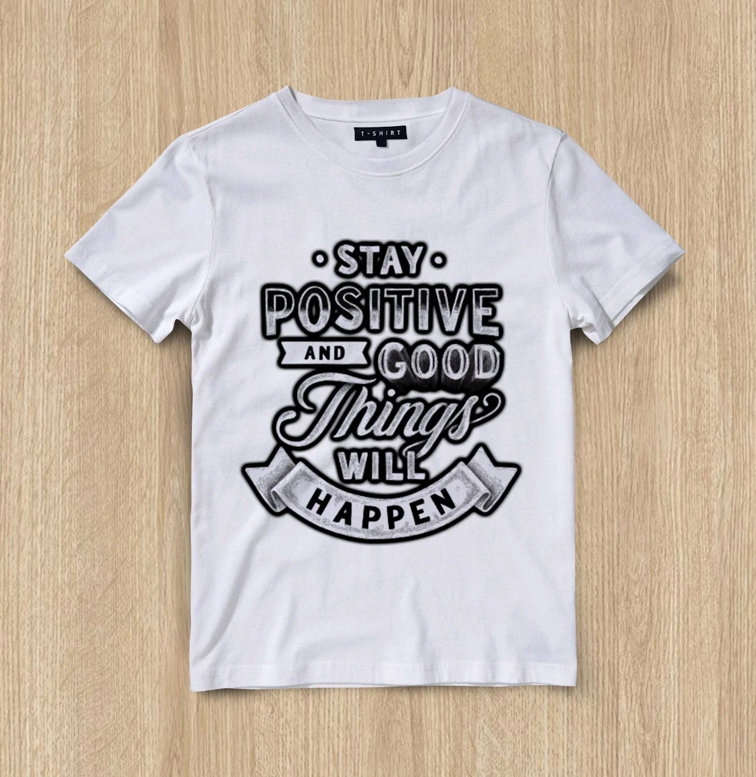 Custom Positive Vibes Guarantee T-shirt Design Unisex Jersey Short Sleeve Tee Unisex T-shirt, Sweatshirt, Hoodie, Long Sleeve Tee - T-Shirt, Sweatshirt, Hoodie