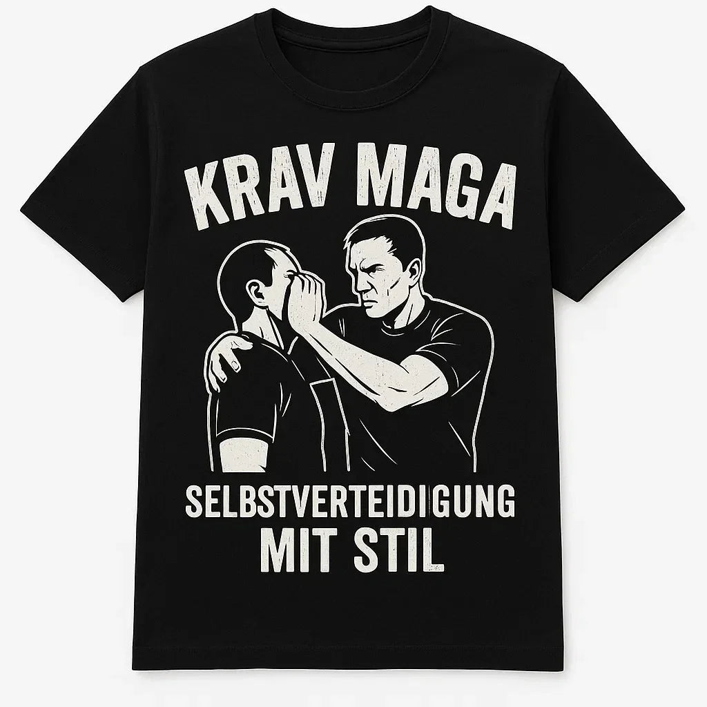 Krav Maga T-Shirt - Self Defense with Style, Martial Arts Theme, Gift Idea Unisex T-shirt, Sweatshirt, Hoodie, Long Sleeve Tee - T-Shirt, Sweatshirt, Hoodie