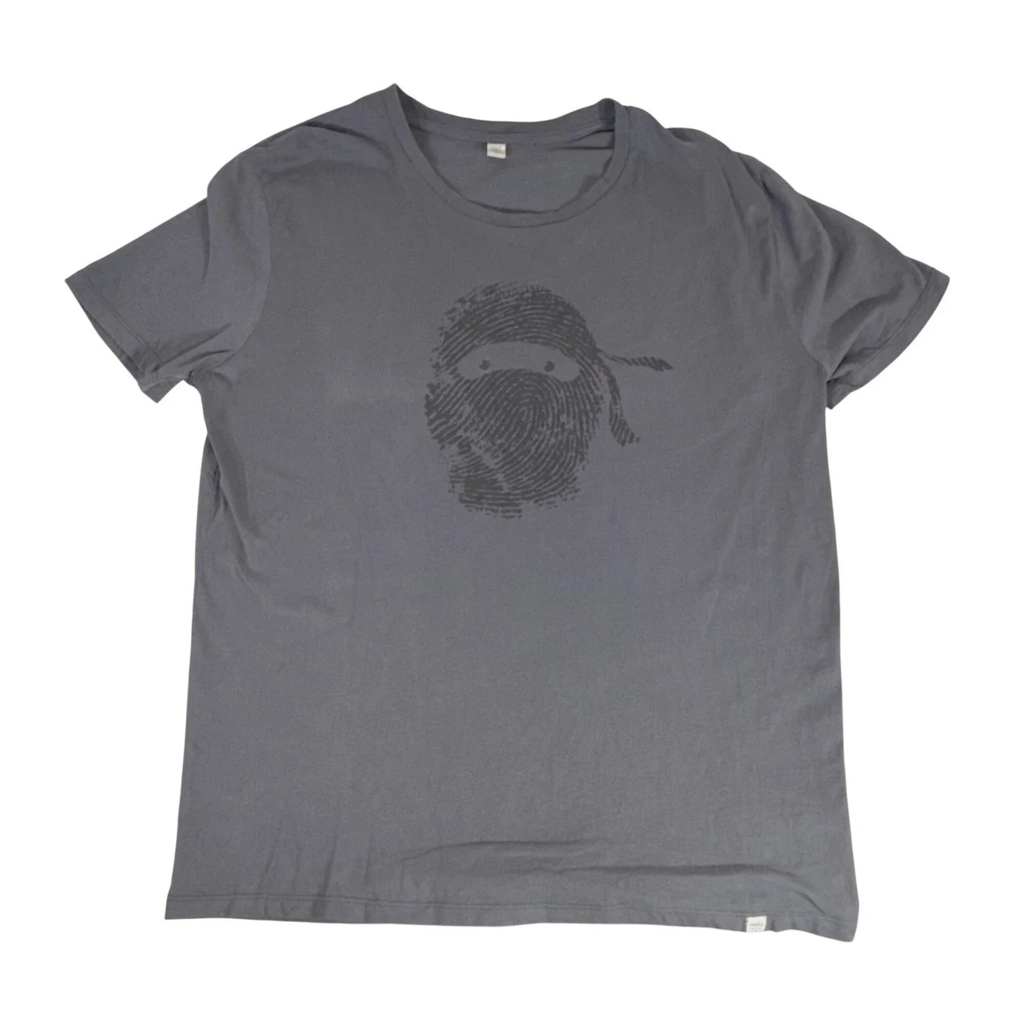 Wituka Graphic T-Shirt XL Charcoal Gray Fingerprint Ninja Organic Cotton READ Unisex T-shirt, Sweatshirt, Hoodie, Long Sleeve Tee - T-Shirt, Sweatshirt, Hoodie