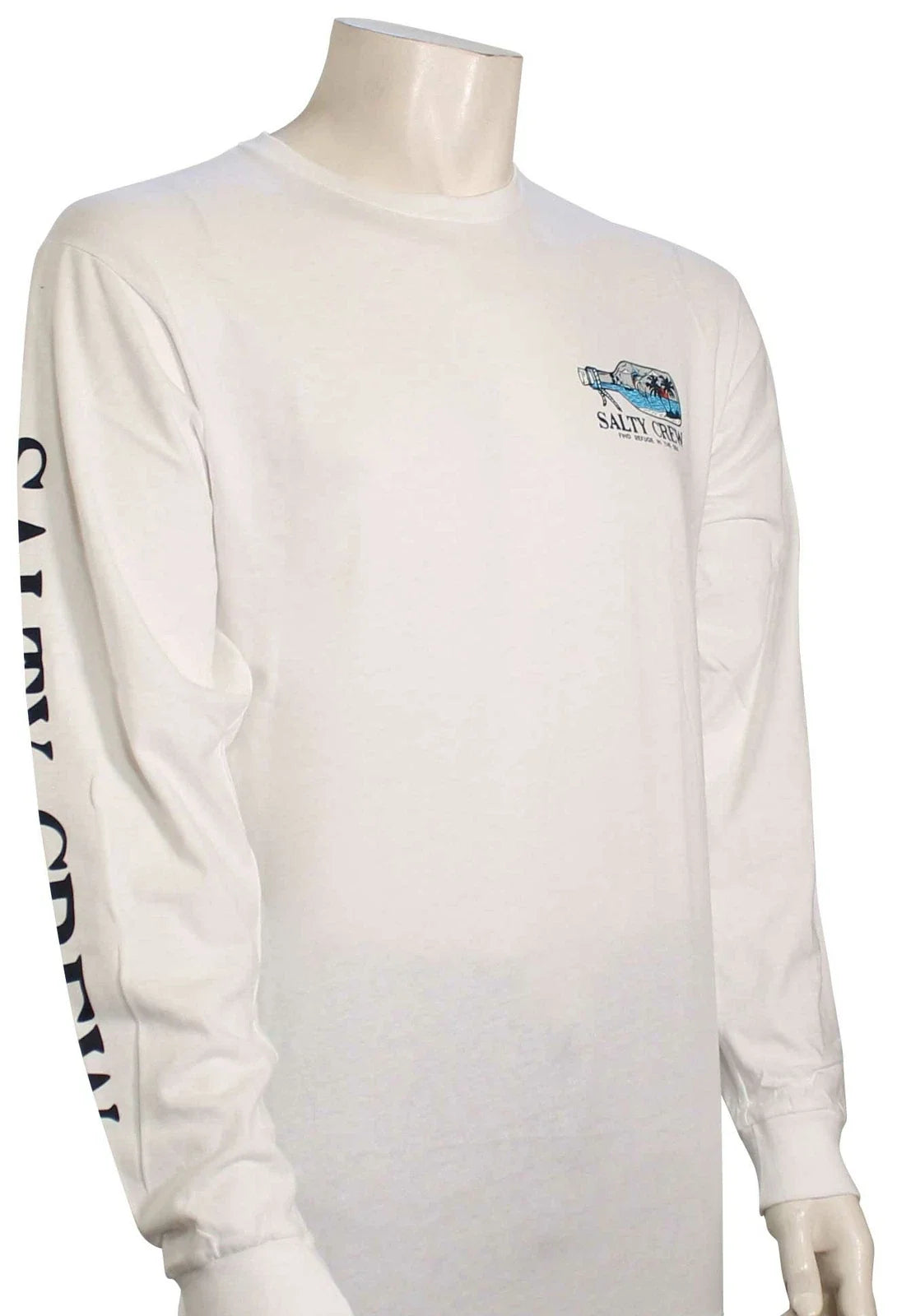 Salty Crew Message Premium LS T-Shirt - White - New Unisex T-shirt, Sweatshirt, Hoodie, Long Sleeve Tee - T-Shirt, Sweatshirt, Hoodie