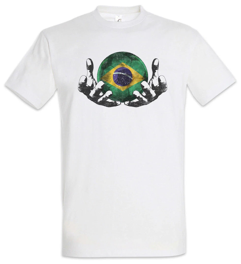 Brazil Football Magic Ball T-Shirt brazilian Soccer Flag World Championship Unisex T-shirt, Sweatshirt, Hoodie, Long Sleeve Tee - T-Shirt, Sweatshirt, Hoodie