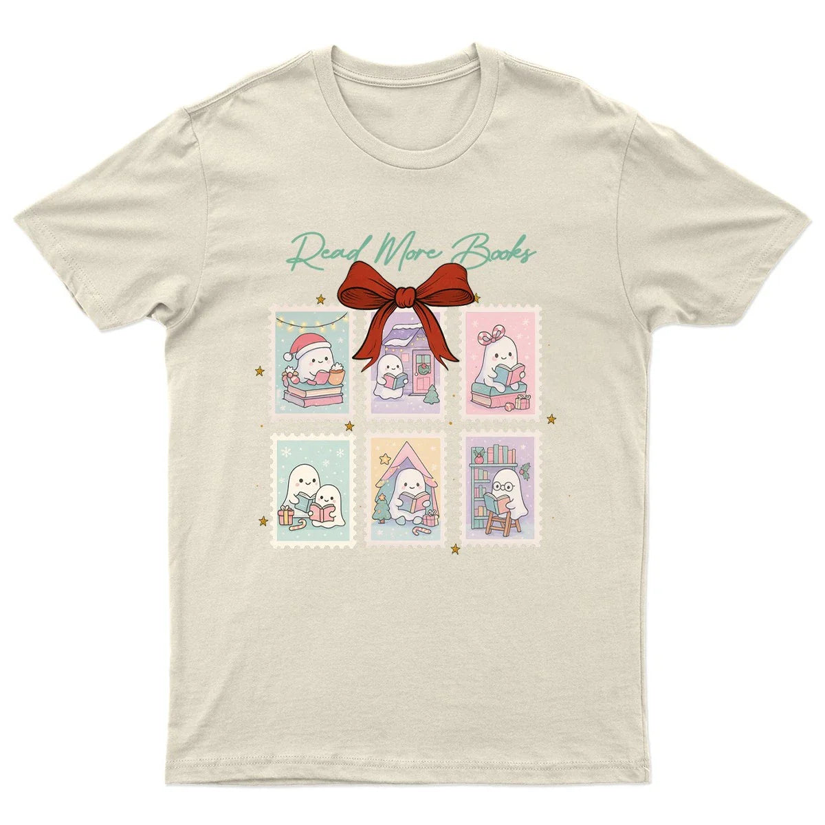 Read More Kawaii Ghosts T-Shirt Unisex Gift Retro Funny Womens Vintage Mens Unisex T-shirt, Sweatshirt, Hoodie, Long Sleeve Tee - T-Shirt, Sweatshirt, Hoodie
