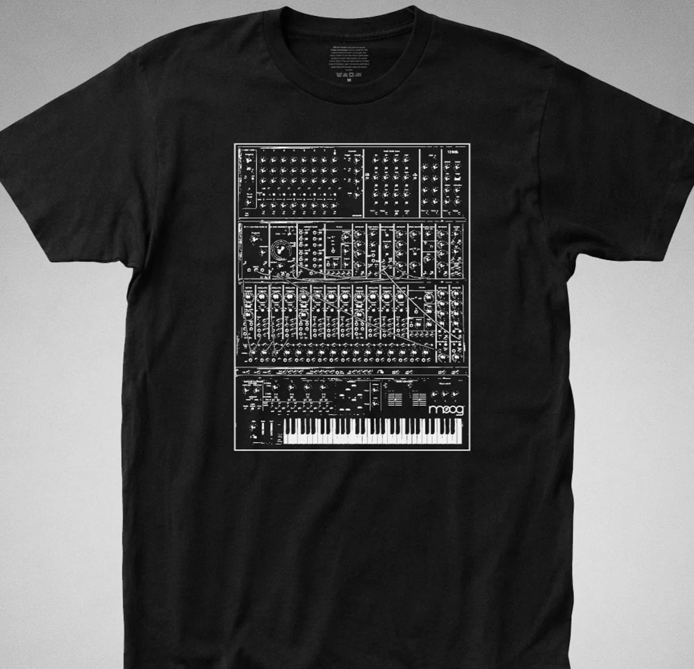 Synthesizer T SHIRT analog, moog, modular 80s synth keyboard piano korg Unisex T-shirt, Sweatshirt, Hoodie, Long Sleeve Tee - T-Shirt, Sweatshirt, Hoodie