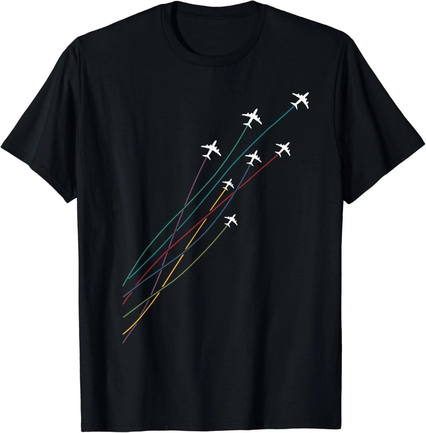 Pilot Commercial Passenger Airplanes Aeroplanes Airline Gift Unisex T-Shirt Unisex T-shirt, Sweatshirt, Hoodie, Long Sleeve Tee - T-Shirt, Sweatshirt, Hoodie