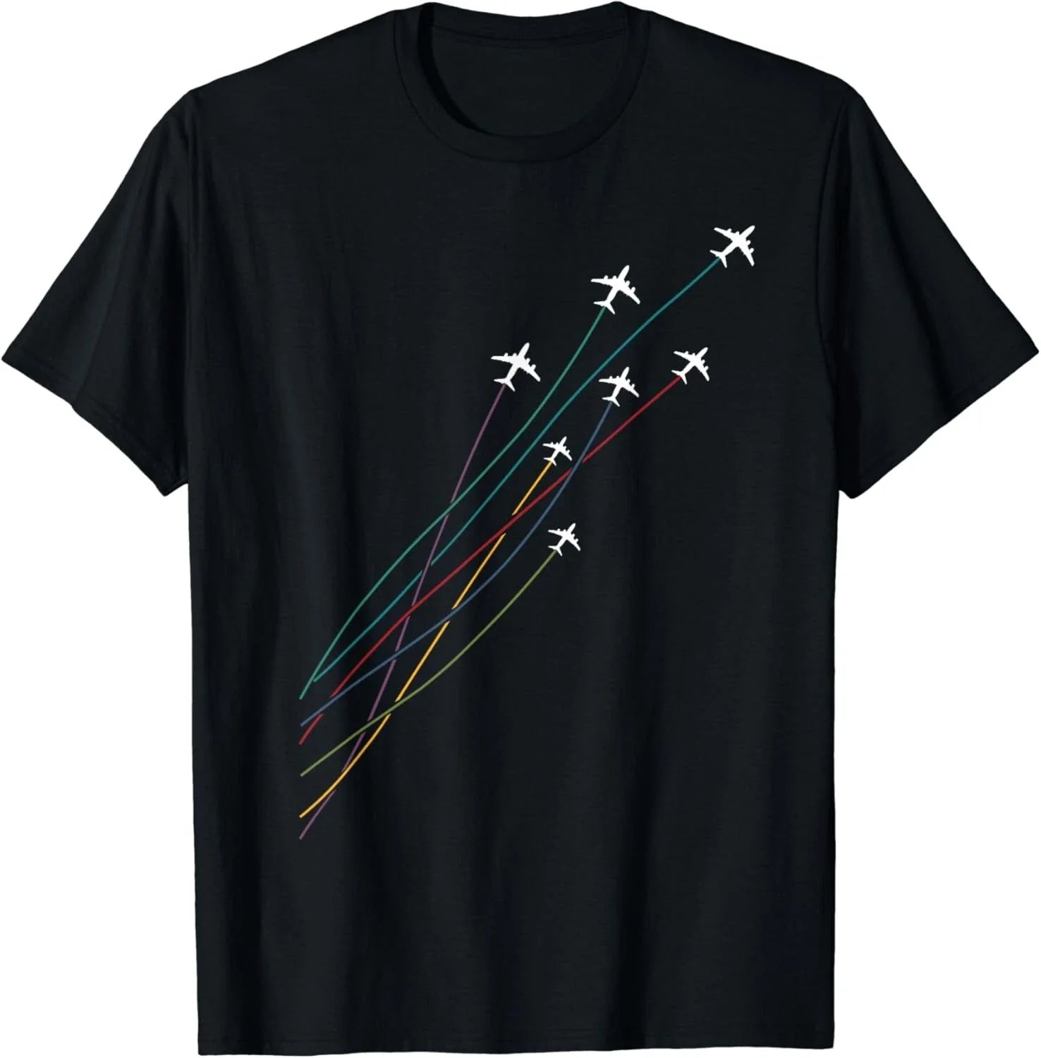 Pilot Commercial Passenger Airplanes Aeroplanes Airline Gift Unisex T-Shirt Unisex T-shirt, Sweatshirt, Hoodie, Long Sleeve Tee - T-Shirt, Sweatshirt, Hoodie