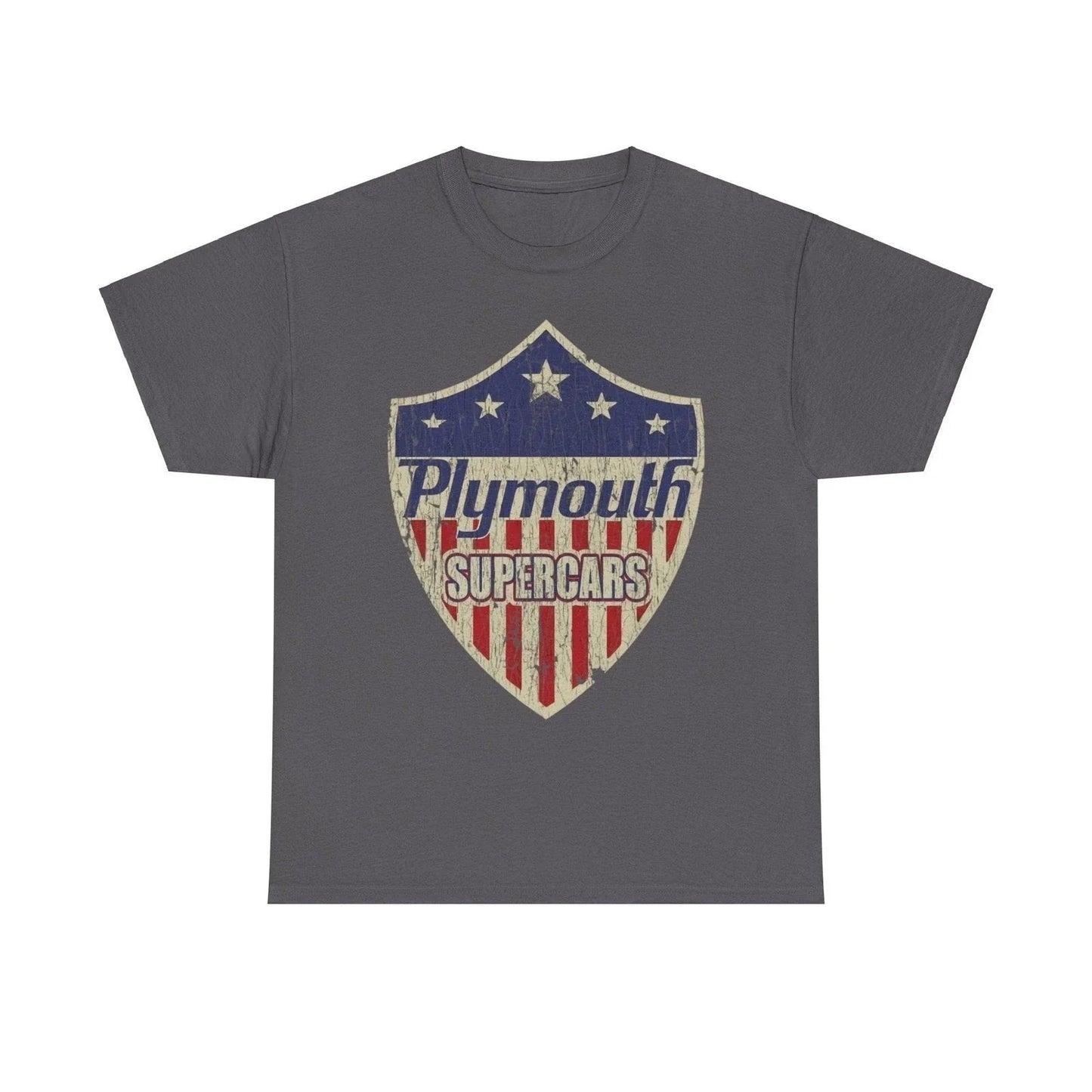 Plymouth Supercars Logo Nostalgic Car T-shirt Unisex T-shirt, Sweatshirt, Hoodie, Long Sleeve Tee - T-Shirt, Sweatshirt, Hoodie