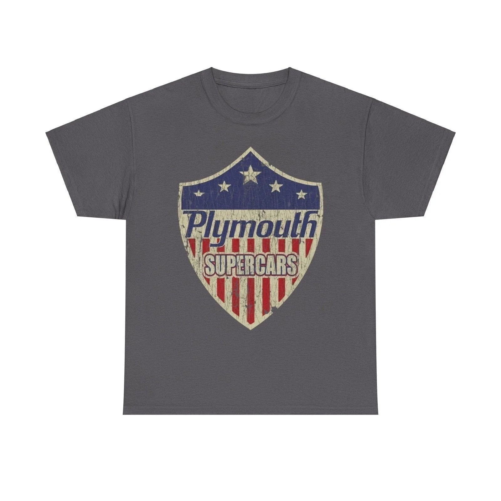 Plymouth Supercars Logo Nostalgic Car T-shirt Unisex T-shirt, Sweatshirt, Hoodie, Long Sleeve Tee - T-Shirt, Sweatshirt, Hoodie