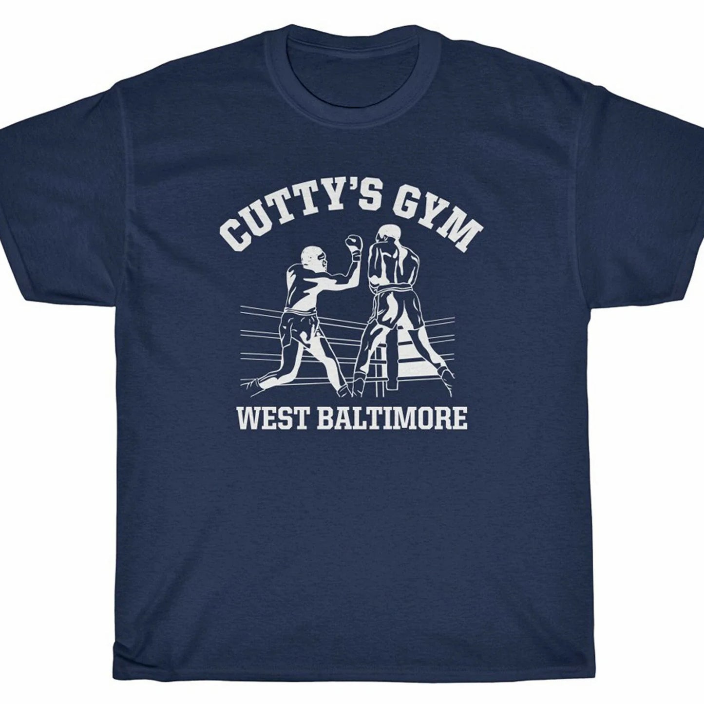 CUTTY'S GYM T-Shirt - The Wire BOXING Baltimore Barksdale - Sizes SMALL - 5X Unisex T-shirt, Sweatshirt, Hoodie, Long Sleeve Tee - T-Shirt, Sweatshirt, Hoodie