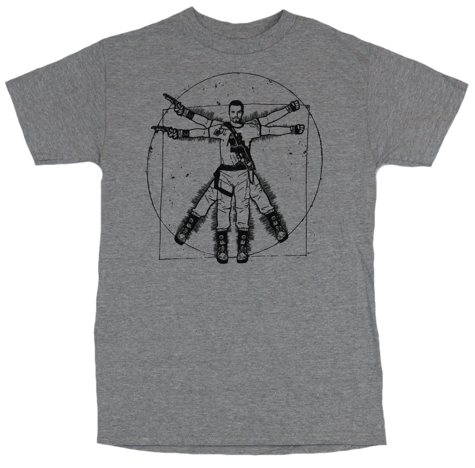 Firefly Serenity Mens T-Shirt - Vitruvian Styled Jane  Circle Image Unisex T-shirt, Sweatshirt, Hoodie, Long Sleeve Tee - T-Shirt, Sweatshirt, Hoodie