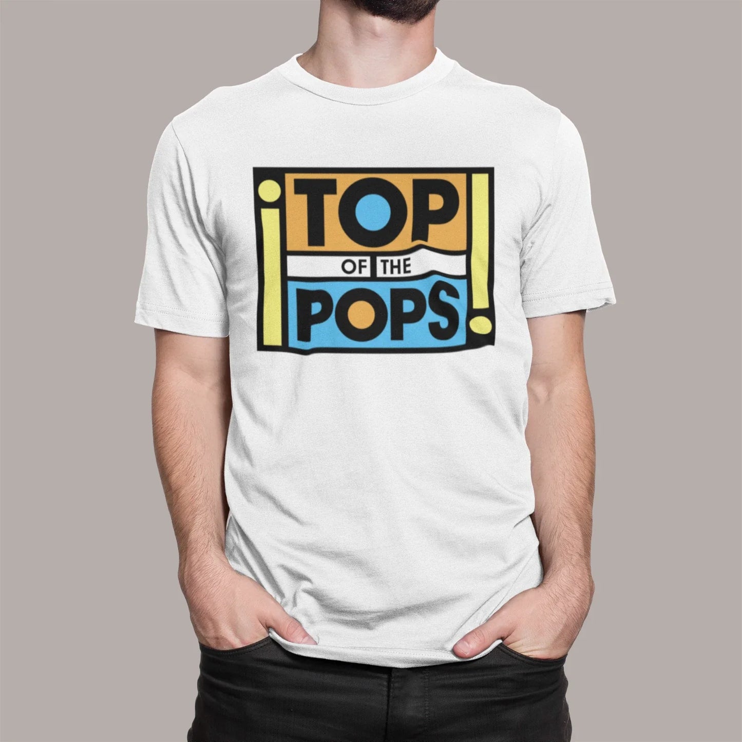 TOP OF THE POPS T SHIRT VINTAGE RETRO CLASSIC MUSIC 60s 70s 80s 90s ADULTS KIDS Unisex T-shirt, Sweatshirt, Hoodie, Long Sleeve Tee - T-Shirt, Sweatshirt, Hoodie