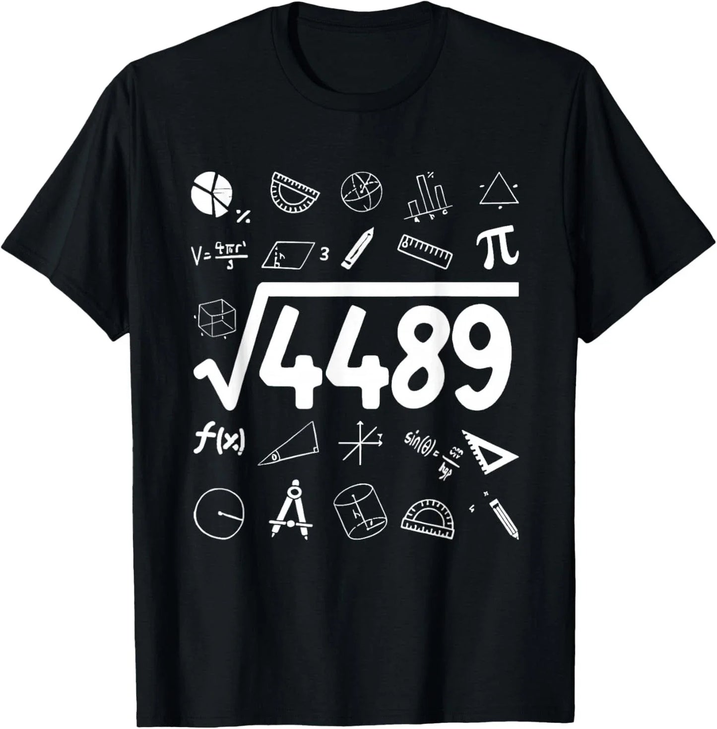 Meme Square Root 4489 Slang 6 7 Math Teacher Unisex T-Shirt Unisex T-shirt, Sweatshirt, Hoodie, Long Sleeve Tee - T-Shirt, Sweatshirt, Hoodie