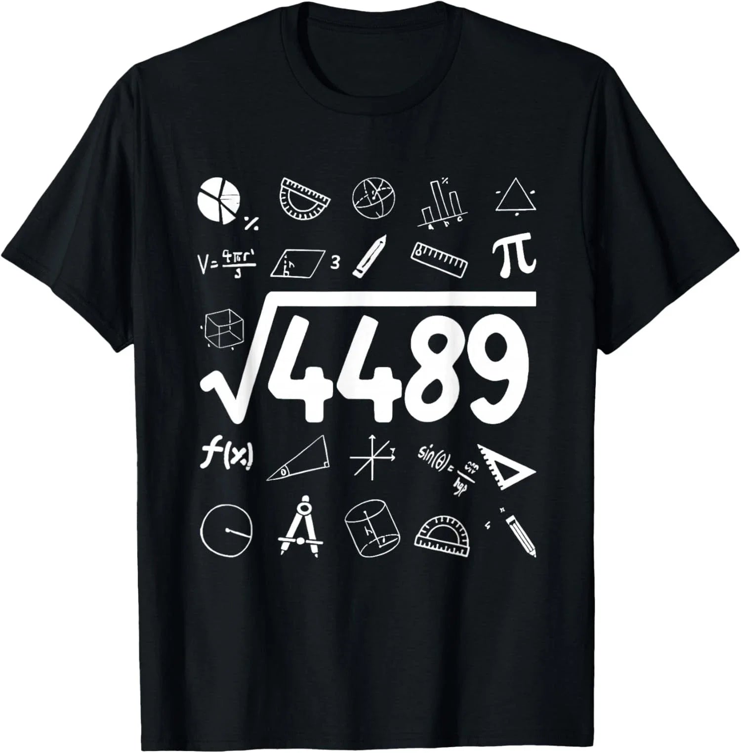 Meme Square Root 4489 Slang 6 7 Math Teacher Unisex T-Shirt Unisex T-shirt, Sweatshirt, Hoodie, Long Sleeve Tee - T-Shirt, Sweatshirt, Hoodie