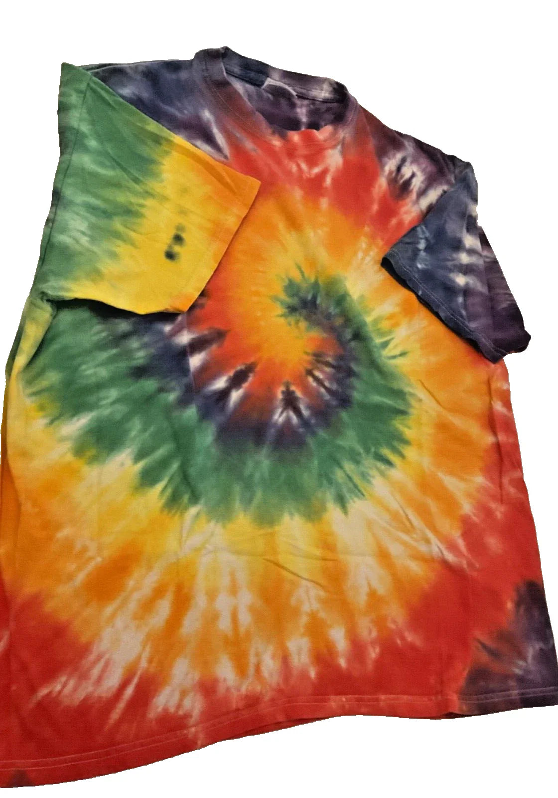 HANES BEEFY T Shirt Pre Shrunk Tie dye Unisex Size XL Hippie Retro Boho Vibrant Unisex T-shirt, Sweatshirt, Hoodie, Long Sleeve Tee - T-Shirt, Sweatshirt, Hoodie