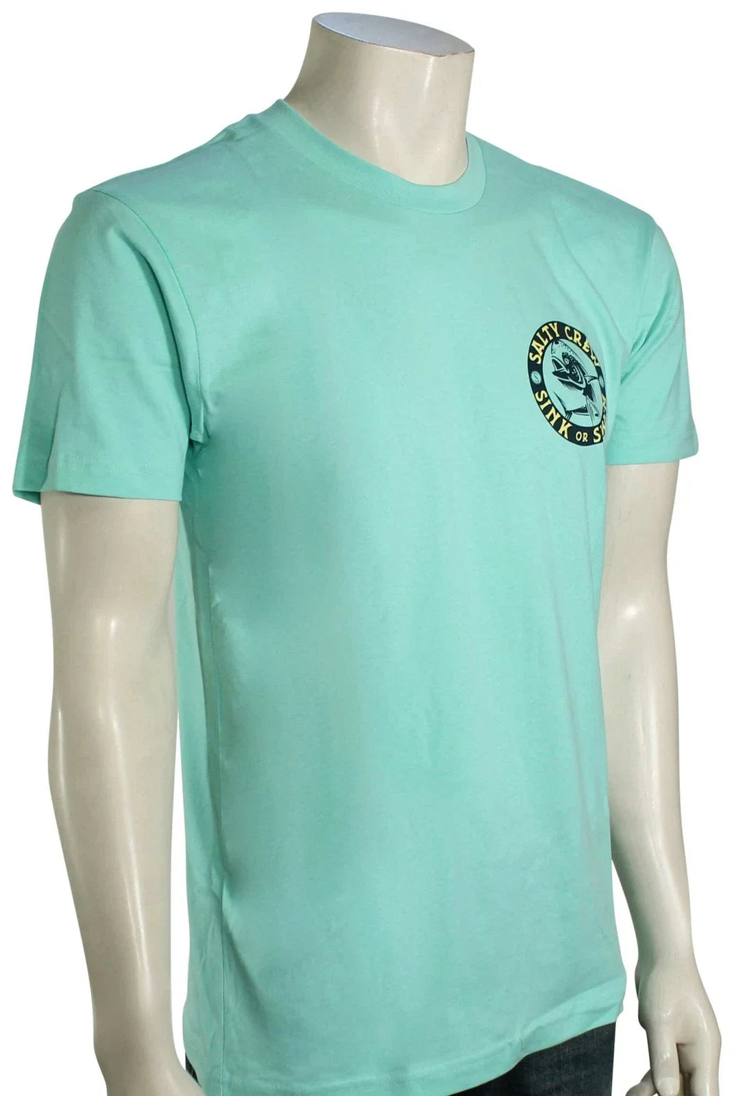 Salty Crew Mighty Mahi Premium T-Shirt - Sea Foam - New Unisex T-shirt, Sweatshirt, Hoodie, Long Sleeve Tee - T-Shirt, Sweatshirt, Hoodie