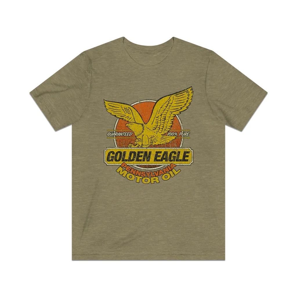 Golden Eagle Motor Oil 1934 Vintage Men's T-Shirt Unisex T-shirt, Sweatshirt, Hoodie, Long Sleeve Tee - T-Shirt, Sweatshirt, Hoodie