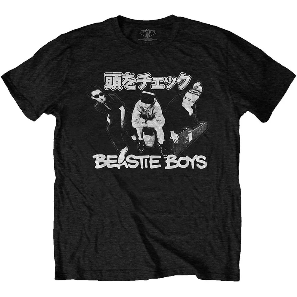 Men's Beastie Boys Check Your Head Japanese Slim Fit T-shirt Large Black Unisex T-shirt, Sweatshirt, Hoodie, Long Sleeve Tee - T-Shirt, Sweatshirt, Hoodie