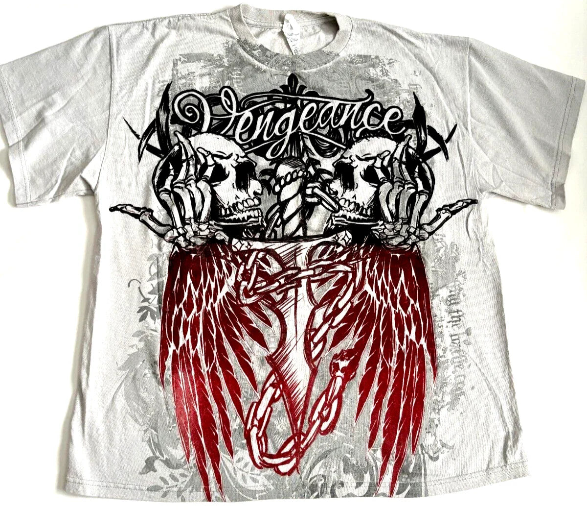 VTG. Delta-Pro Vengeance Tee Shirt Men's XL Velvet Graphic Grunge Goth Y2K 90's Unisex T-shirt, Sweatshirt, Hoodie, Long Sleeve Tee - T-Shirt, Sweatshirt, Hoodie