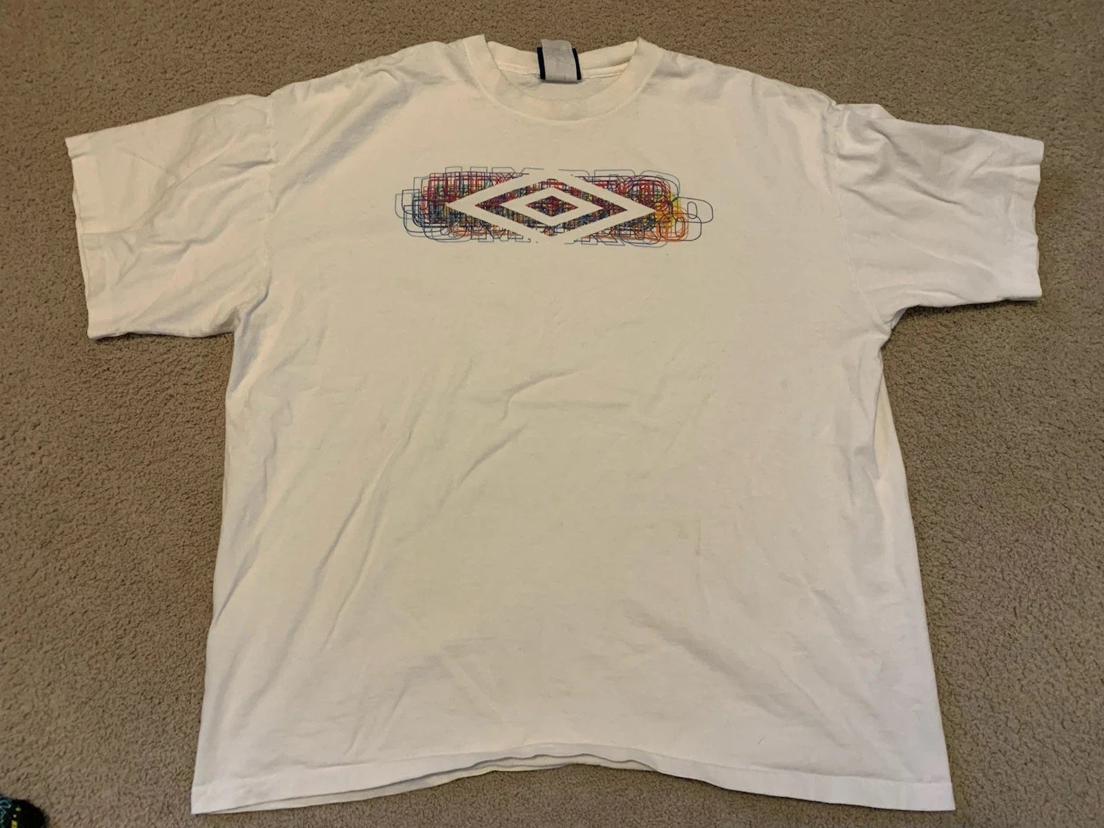 Vintage 90s White Umbro Soccer Football Y2K Shirt-Size XXL Unisex T-shirt, Sweatshirt, Hoodie, Long Sleeve Tee - T-Shirt, Sweatshirt, Hoodie