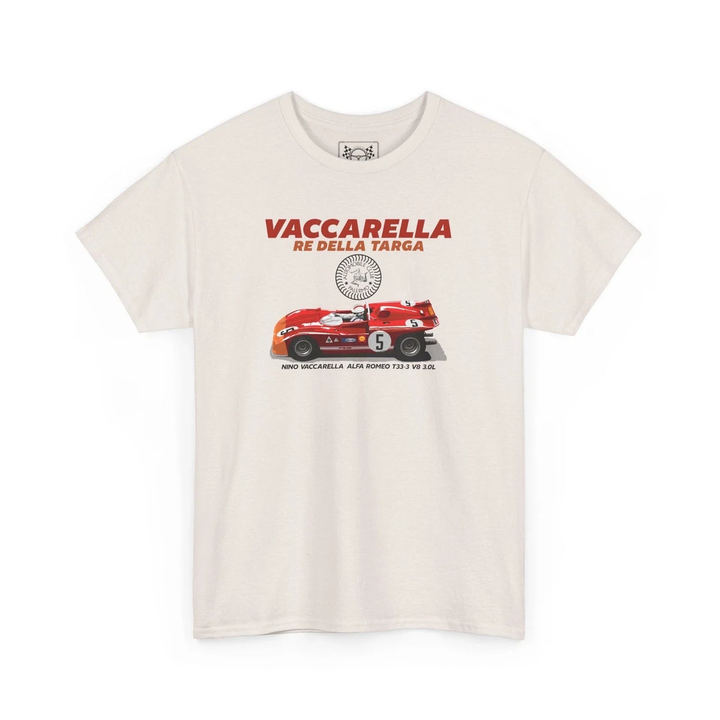 Nino Vaccarella T-Shirt - Targa Florio Palermo Auto Club Tee - Alfa Fans Gift Unisex T-shirt, Sweatshirt, Hoodie, Long Sleeve Tee - T-Shirt, Sweatshirt, Hoodie