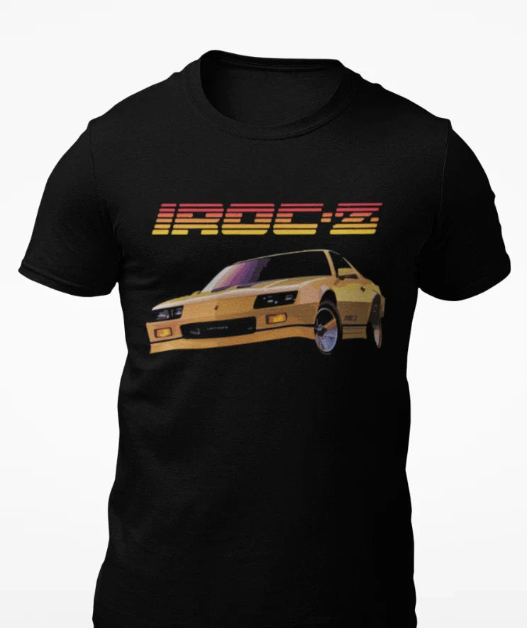 Camaro IROC-Z Z28 Retro 80's Car Short-Sleeve Unisex T-Shirt Unisex T-shirt, Sweatshirt, Hoodie, Long Sleeve Tee - T-Shirt, Sweatshirt, Hoodie