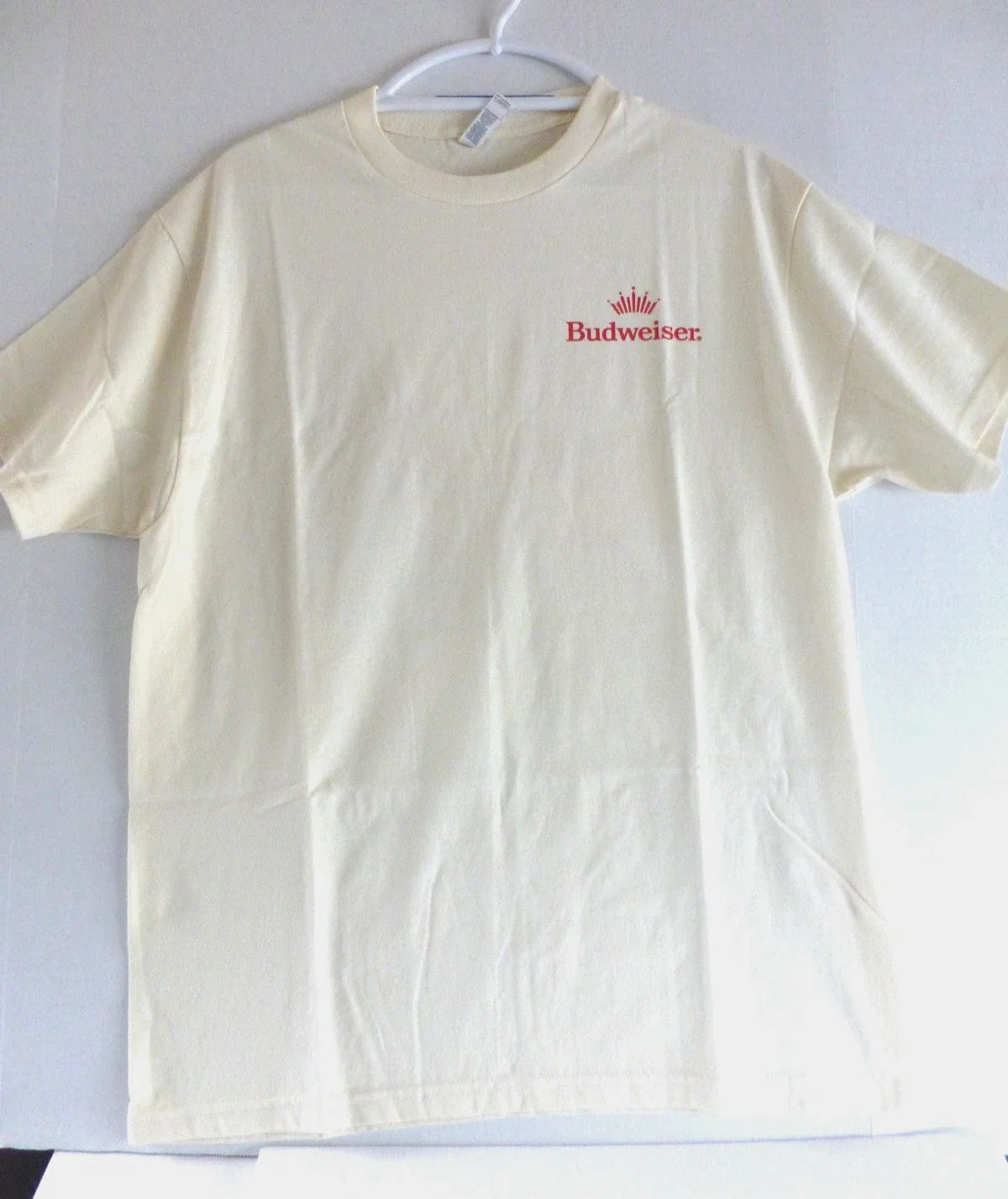 Budweiser Shirt Delivering Since 1876 Heavyweight Cotton NEW Large Unisex T-shirt, Sweatshirt, Hoodie, Long Sleeve Tee - T-Shirt, Sweatshirt, Hoodie