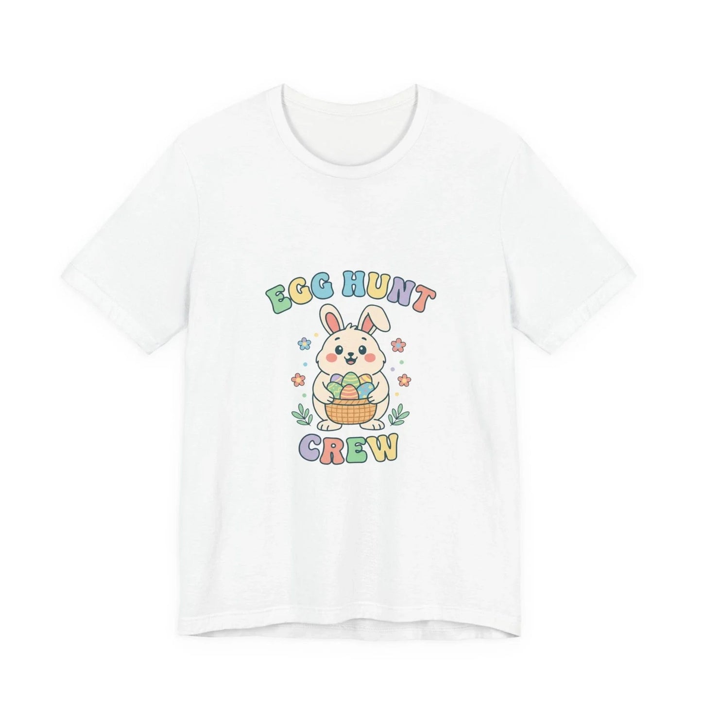 Egg Hunt Crew Tee | Easter bunny aesthetic, pastel spring Unisex T-shirt, Sweatshirt, Hoodie, Long Sleeve Tee - T-Shirt, Sweatshirt, Hoodie