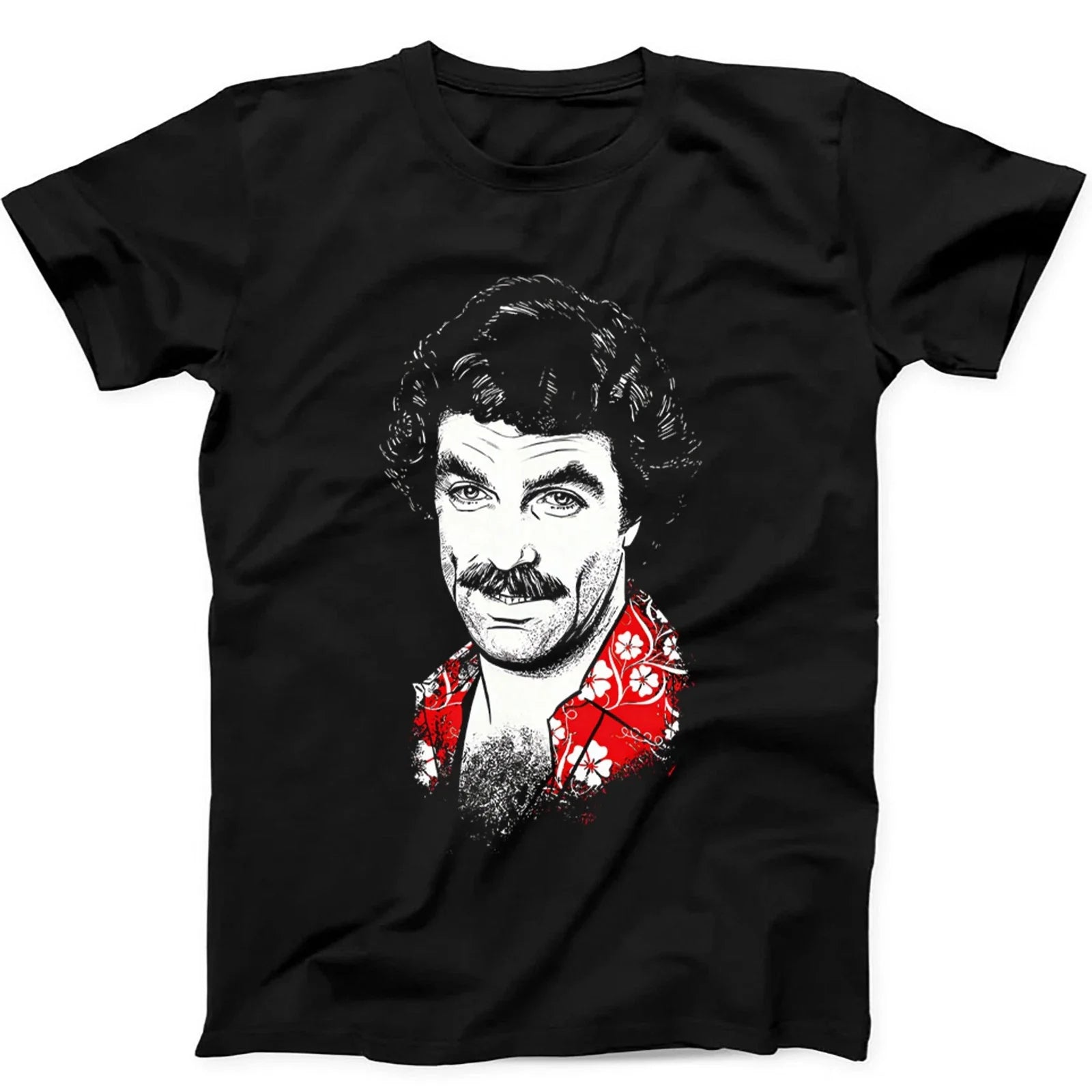 Thomas Magnum PI Tom Selleck Higgins Island T Shirt   581 Unisex T-shirt, Sweatshirt, Hoodie, Long Sleeve Tee - T-Shirt, Sweatshirt, Hoodie