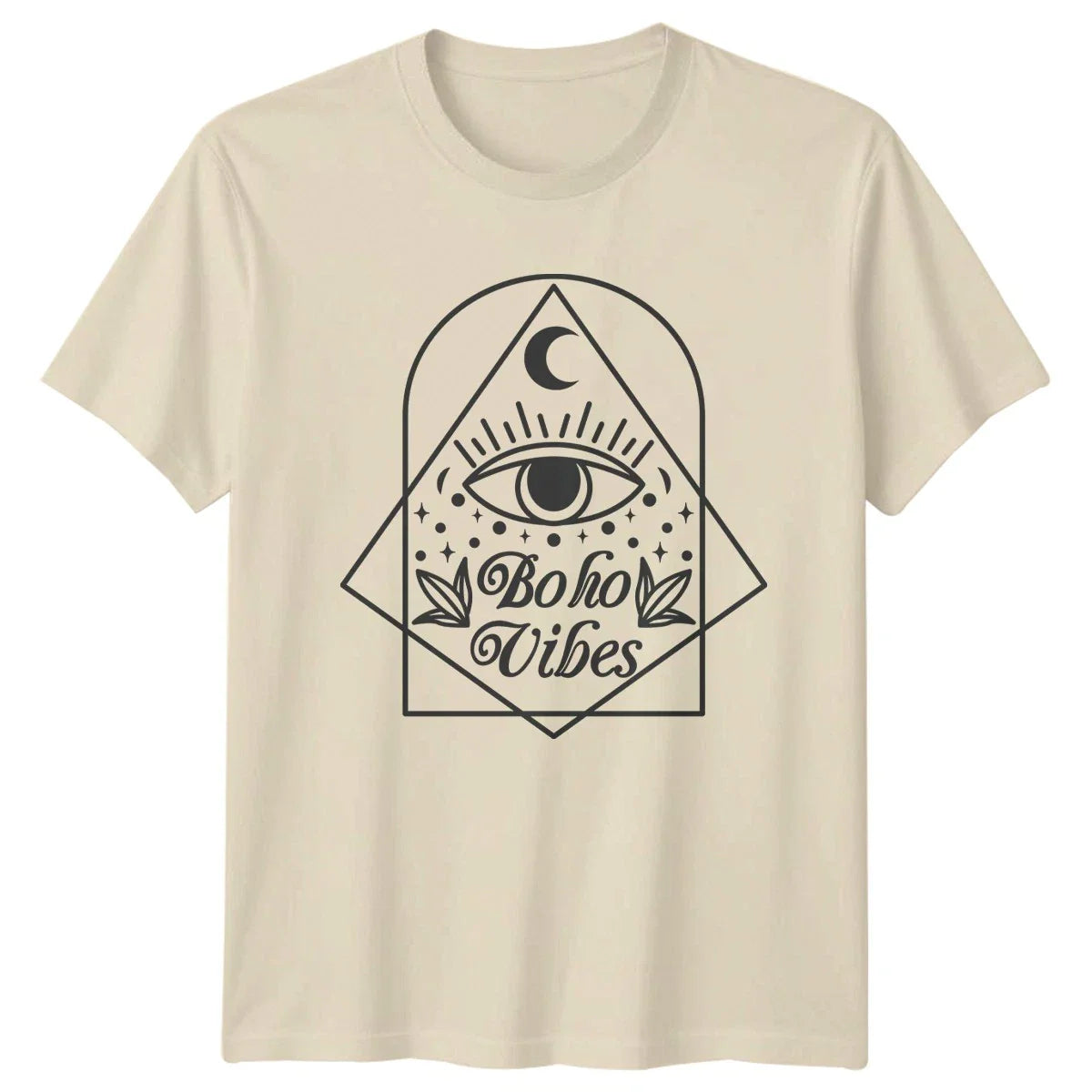 Boho Vibes Womens T-Shirt Mystical Celestial Spiritual Christmas Gift For Her Unisex T-shirt, Sweatshirt, Hoodie, Long Sleeve Tee - T-Shirt, Sweatshirt, Hoodie