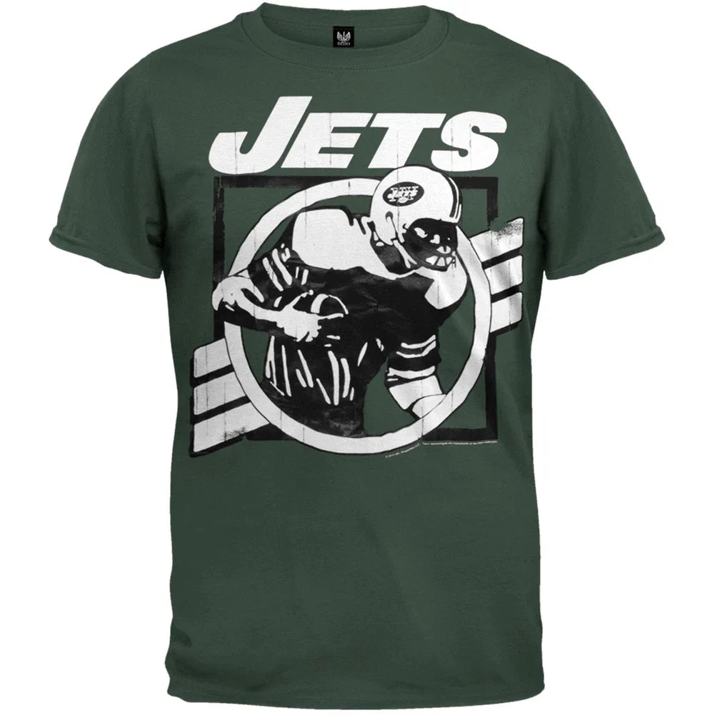 New York Jets - Action Crackle Soft Adult Mens T-Shirt Unisex T-shirt, Sweatshirt, Hoodie, Long Sleeve Tee - T-Shirt, Sweatshirt, Hoodie