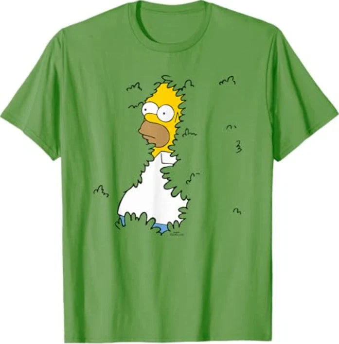 The Simpsons Homer Hide Bush Meme T-Shirt Unisex T-shirt, Sweatshirt, Hoodie, Long Sleeve Tee - T-Shirt, Sweatshirt, Hoodie