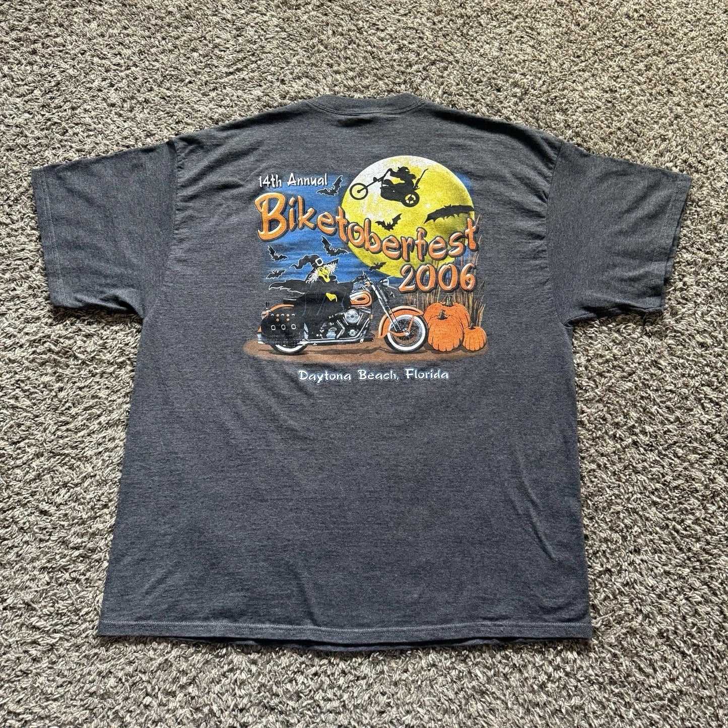 Y2K Biker Bikertoberfest Halloween T-shirt 2XL XXL Unisex T-shirt, Sweatshirt, Hoodie, Long Sleeve Tee - T-Shirt, Sweatshirt, Hoodie