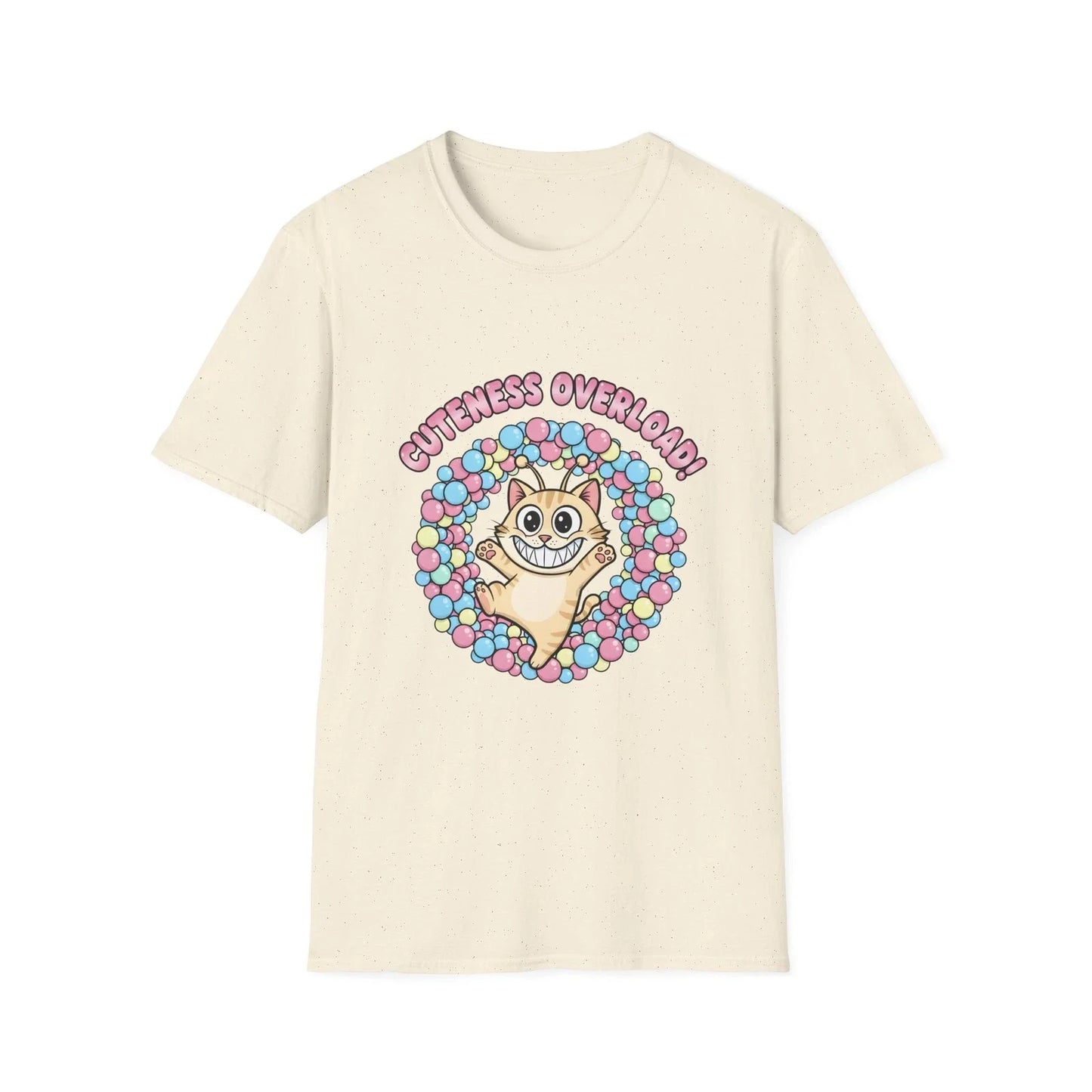 Cuteness Overload Cat, T-Shirt | Cute Chaos Humor Cat Bubble Pile Unisex T-shirt, Sweatshirt, Hoodie, Long Sleeve Tee - T-Shirt, Sweatshirt, Hoodie