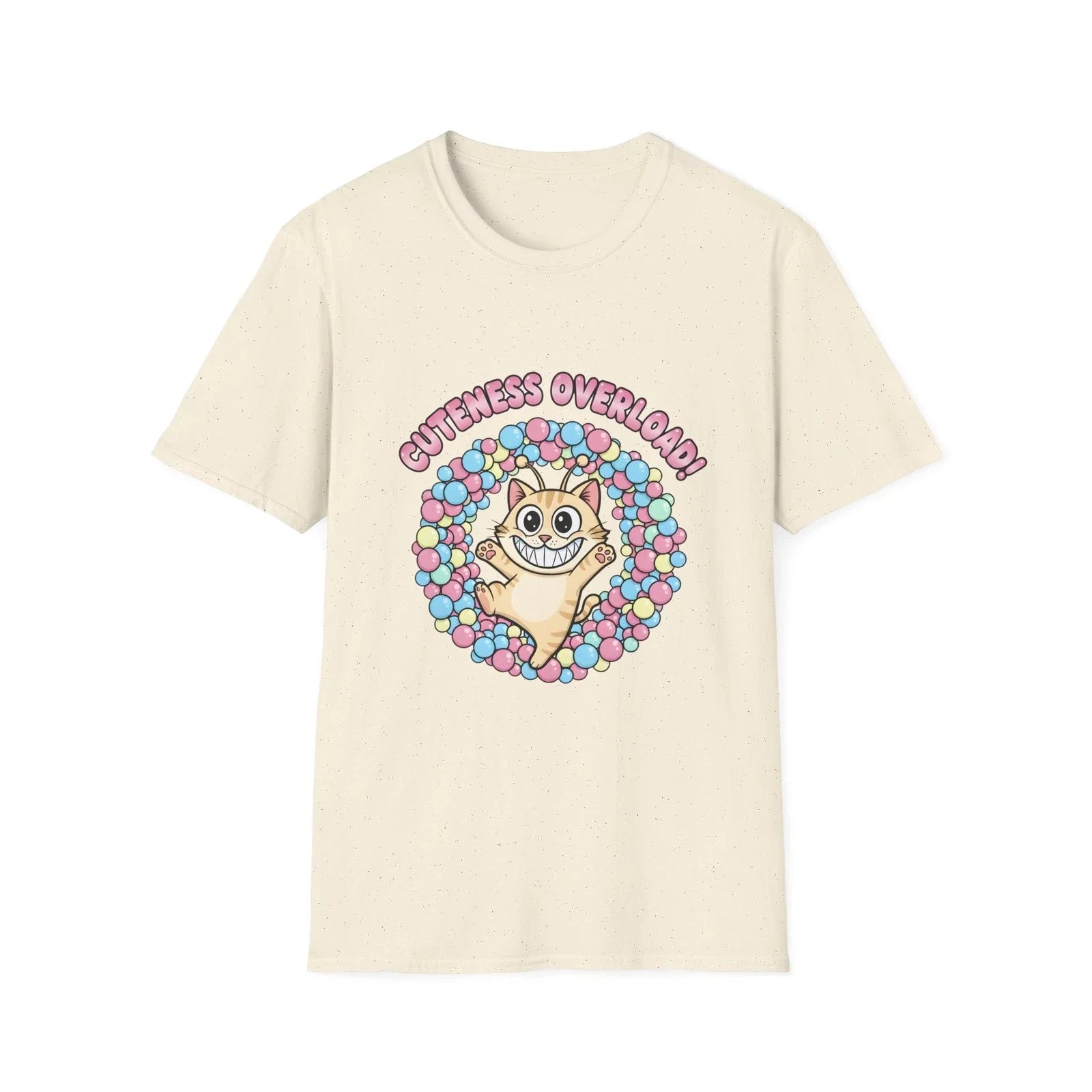 Cuteness Overload Cat, T-Shirt | Cute Chaos Humor Cat Bubble Pile Unisex T-shirt, Sweatshirt, Hoodie, Long Sleeve Tee - T-Shirt, Sweatshirt, Hoodie