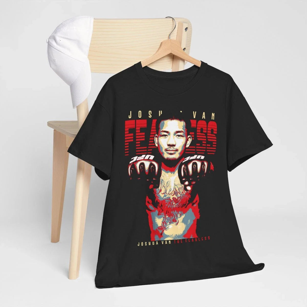 Joshua Van The Fearless Myanmar American Burmese MMA BJJ Funny Gift T-Shirt Unisex T-shirt, Sweatshirt, Hoodie, Long Sleeve Tee - T-Shirt, Sweatshirt, Hoodie
