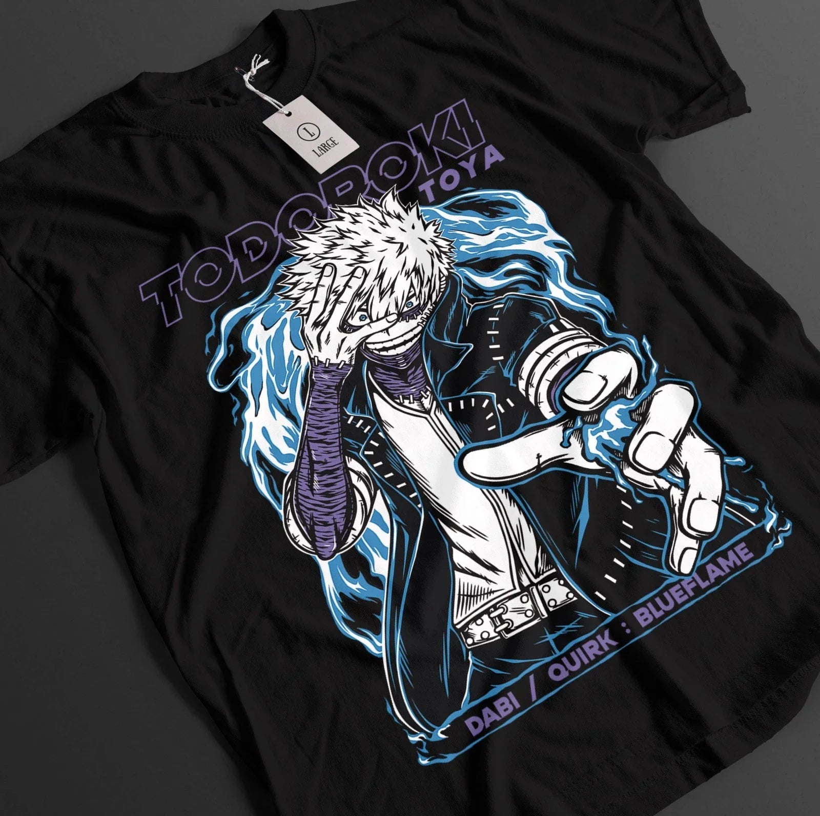 My Hero Academia Shirt Dabi Tshirt Deku Bakugo T-Shirt Todoroki MHA Unisex Tee Unisex T-shirt, Sweatshirt, Hoodie, Long Sleeve Tee - T-Shirt, Sweatshirt, Hoodie