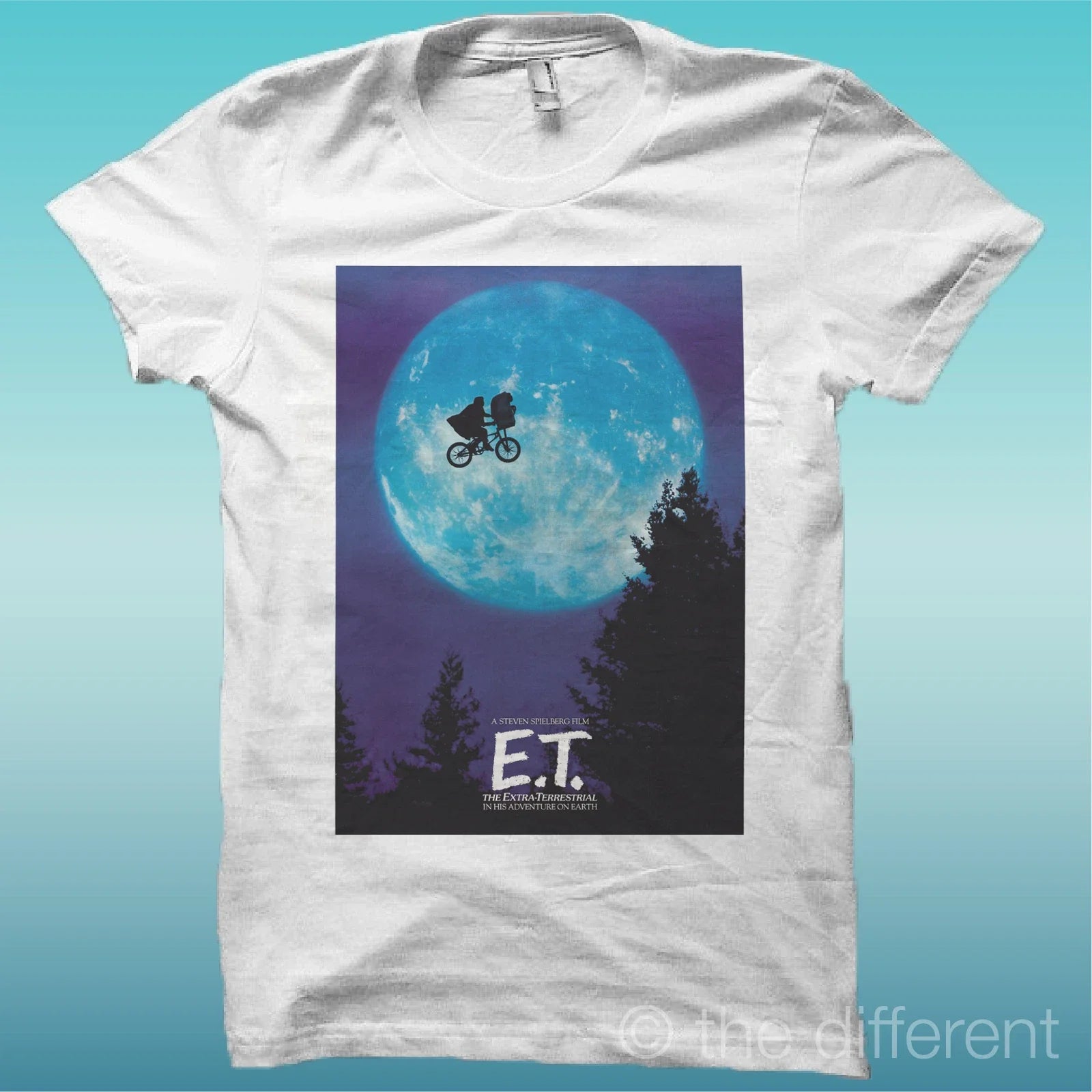 T-Shirt "E.T. Movie Poster" White The Happiness Is Having My New T-Shirt Unisex T-shirt, Sweatshirt, Hoodie, Long Sleeve Tee - T-Shirt, Sweatshirt, Hoodie
