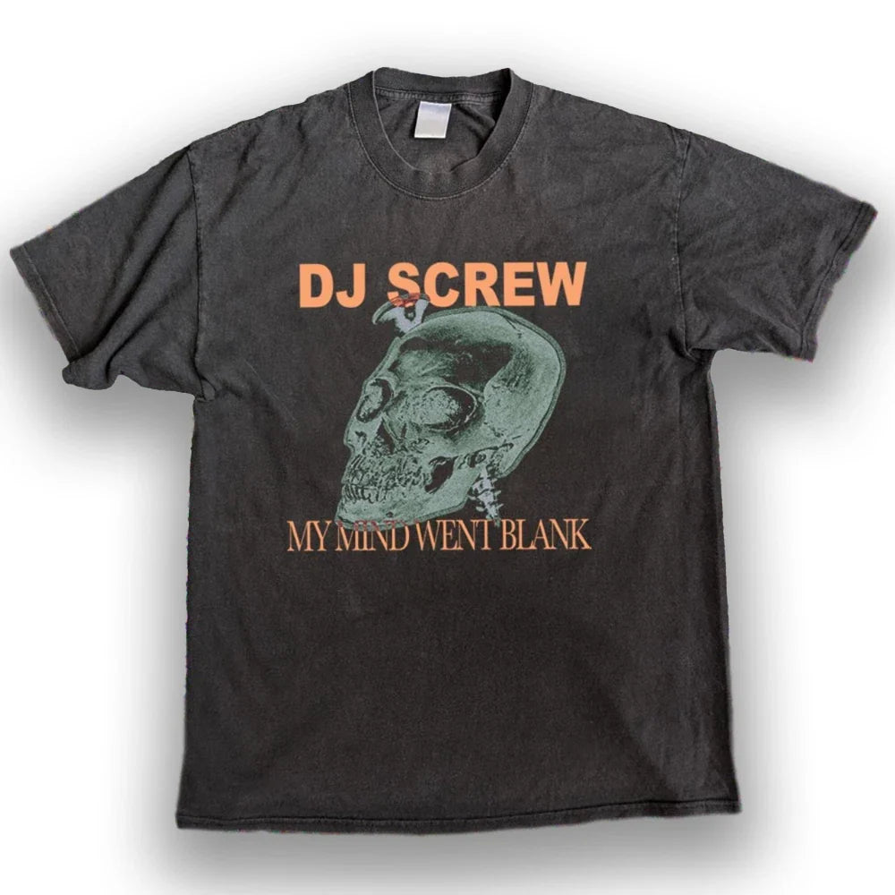 DJ Screw T-shirt. printed on 100% cotton Unisex T-shirt, Sweatshirt, Hoodie, Long Sleeve Tee - T-Shirt, Sweatshirt, Hoodie