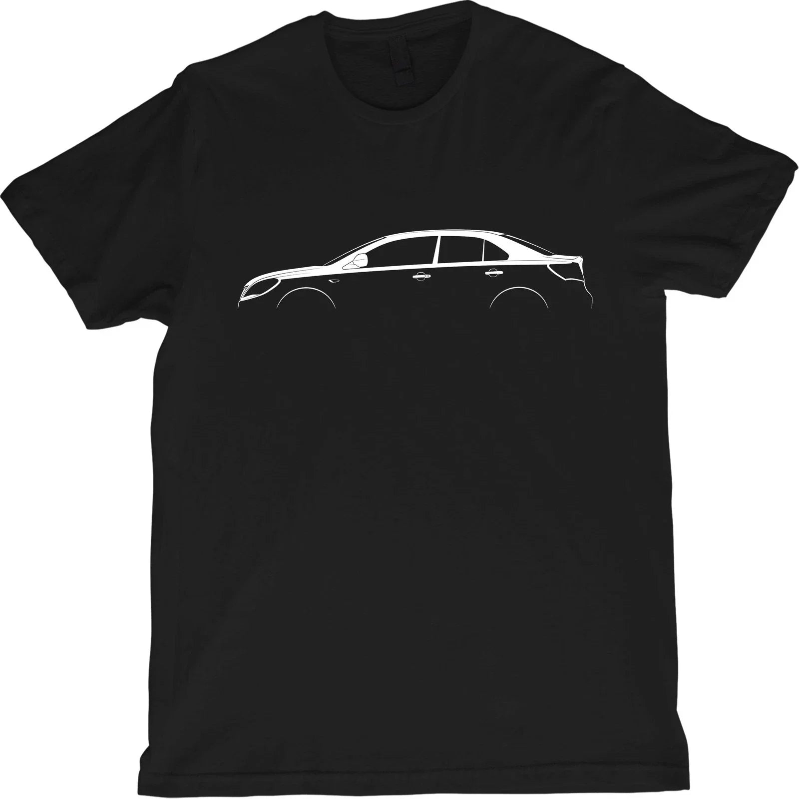Kizashi Silhouette T-Shirt Modern Sedan Outline Tee Unisex T-shirt, Sweatshirt, Hoodie, Long Sleeve Tee - T-Shirt, Sweatshirt, Hoodie