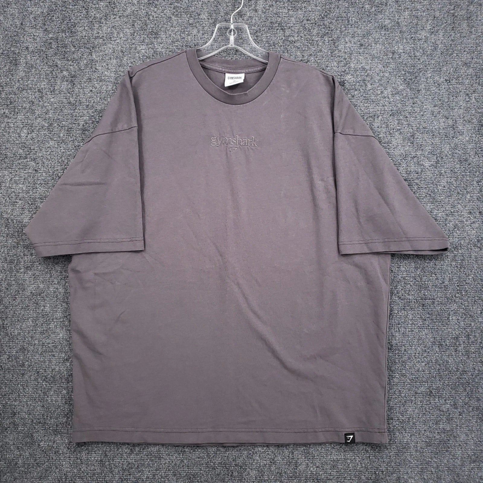 Gymshark Oversized T Shirt Mens M Medium Gray Short Sleeve Pullover Tee Unisex T-shirt, Sweatshirt, Hoodie, Long Sleeve Tee - T-Shirt, Sweatshirt, Hoodie
